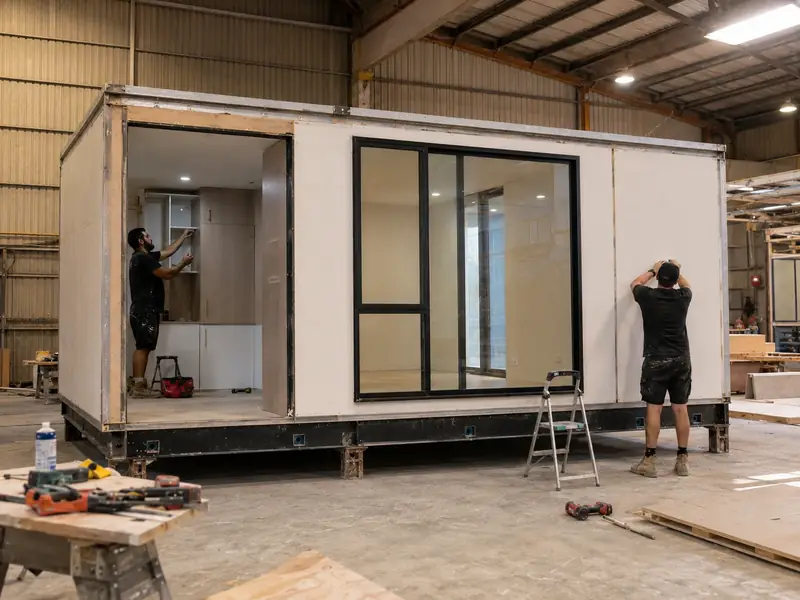 Fabricación de módulo para Airbnb