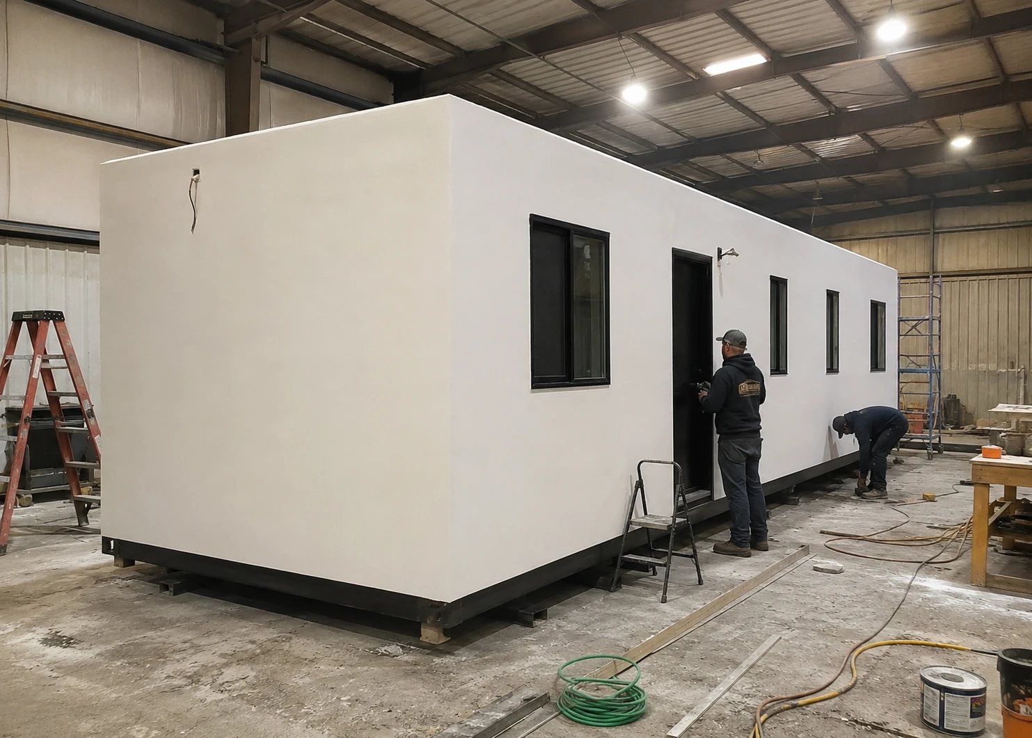 Fabricación de habitación o junior suite modular